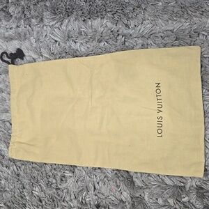 Louis Vuitton dust bag 15 x 8